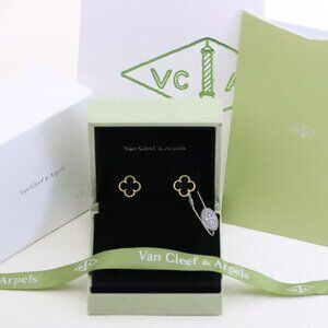 Van Cleef & Arpels Black Onyx Earrings